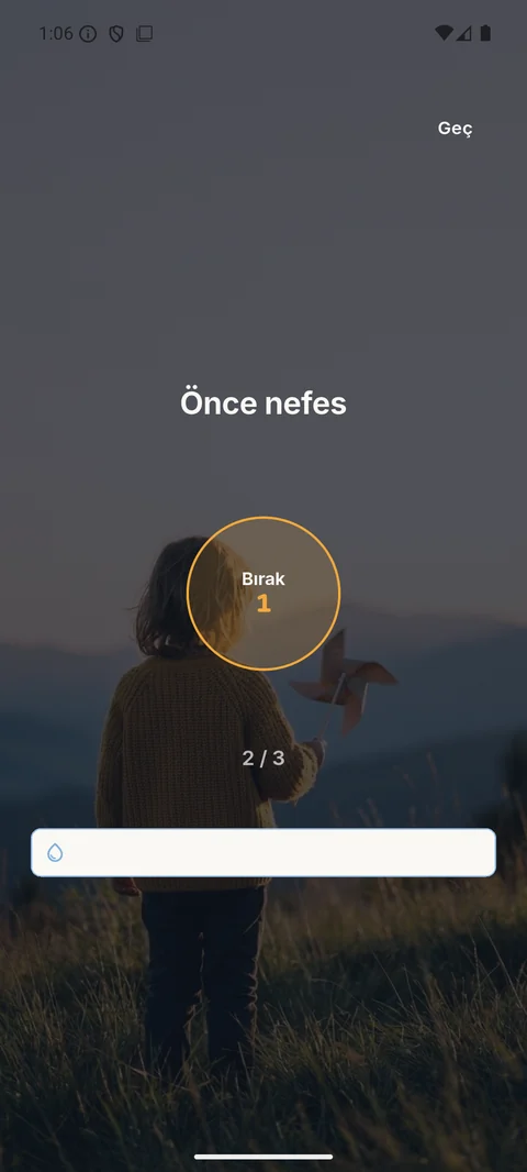 Nefes egzersizi — bırak